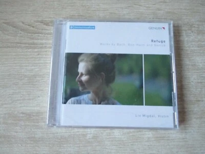 Refuge - Works By Bach - Ben-Haim And Bartok Liv Midgal Violin CD Album  NEU OVP - Bild 1 von 2
