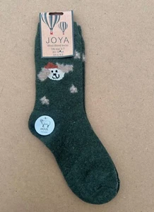 Doggy pattern woman's wool blend warm socks, no longer available to buy - Picture 1 of 5