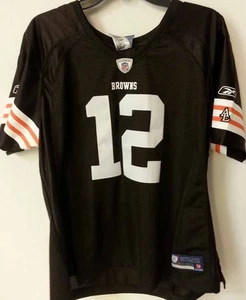 Reebok Women's Premier NFL Jersey Cleveland Browns Colt McCoy Brown sz M - Picture 1 of 1