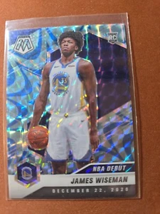 2020-21 Panini Mosaic - NBA Debut James Wiseman #266 Reactive Blue Prizm (RC) - Bild 1 von 2