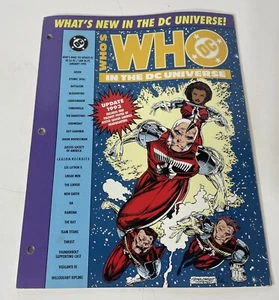January 1993 Who's Who in the DC Universe Update #2 With Foldout Poster Doomsday - Picture 1 of 12