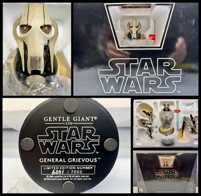 Mini Busto Gentil Gigante Star Wars General Grievous Nuevo en Caja EXCELENTE - SW46 Foto 1 de 4