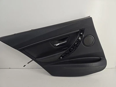 2012-2016 BMW 328i F30 OEM Left Rear Driver Side Interior Door Panel - Image 1 of 4