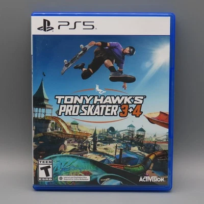 Tony Hawk's Pro Skater 3+4 Sony PlayStation 5 PS5 Videojuego Estuche Completo Foto 1 de 4