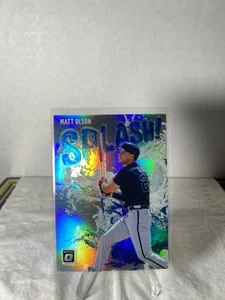 2022 Panini Donruss Optic - Splash! Holo Prizm #SP-10 Matt Olson - Picture 1 of 2