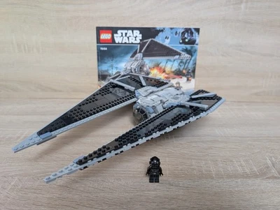 LEGO Star Wars  TIE Striker - (75154)  gebraucht mit Anleitung und Pilot - Bild 1 von 4