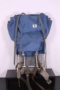 Mochila de senderismo con marco externo TRAILWISE Berkeley vintage - azul - Imagen 1 de 15