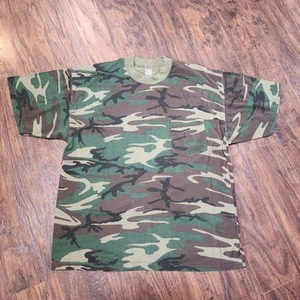 Camiseta De Colección Para Hombres XL Ranger Camuflada Bolsillo 26271 Militar Hecha en EE. UU. Caza - Imagen 1 de 5