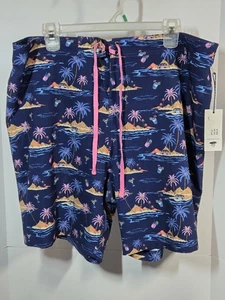 Booy & Boat Island Trink Board Shorts Navy Größe 38 - Bild 1 von 6