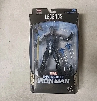 "Figura de acción Marvel Legends 80th Stealth Suit Invincible Iron Man 6""" Foto 1 de 2
