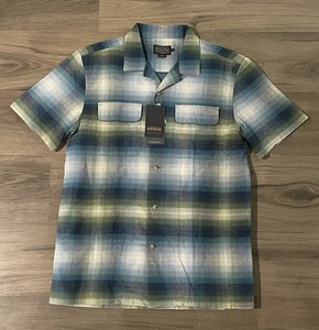 Neu Pendleton kurzärmliges Boardhemd für Herren kariert Baumwolle Medium - Bild 1 von 11