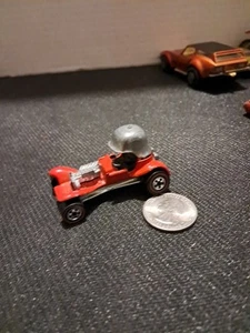 VINTAGE 1960'S 1970'S MATTEL HOT WHEELS REDLINE RED ENAMEL RED BARON - Picture 1 of 9