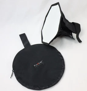 Fotodiox 8" Octagon Foldable Flash Softbox - Camera Flash/Speedlight Diffusion - Picture 1 of 12