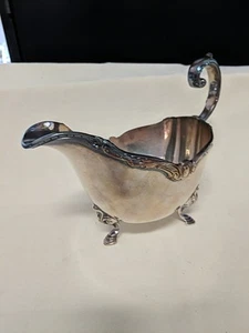 Wilcox International Silver Co Sauciere Rochelle groß versilbert - Bild 1 von 3