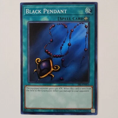 Black Pendant - SRL-EN003 - NM - Super Rare - Unlimited - Yugioh - 25th - Image 1 of 2