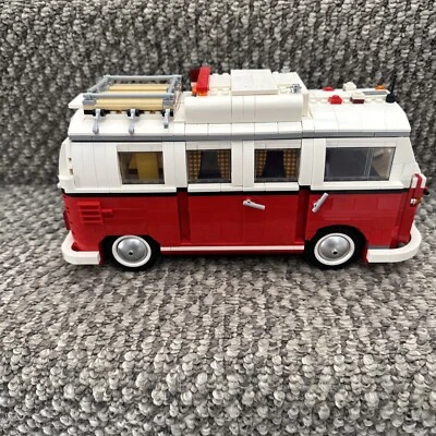 LEGO 10220 Volkswagen T1 Camper Van Modelos Avanzados Vehículos 2011 sin Caja. Foto 1 de 4