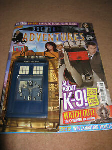 Doctor Who Adventures Magazine Issue 3 with free clock 2006