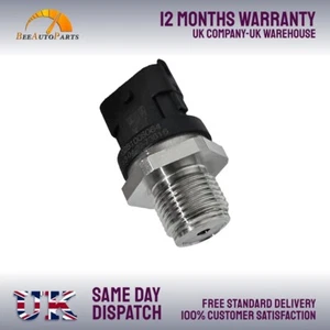 FOR CITROEN C5 C6 PEUGEOT 407 3.0 HDi Fuel Rail High Pressure Sensor - Picture 1 of 4