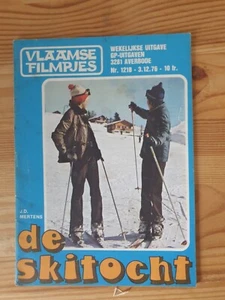 Magazine/Booklet-Vlaamse Filmpjes-No. 1218-De Skitocht-Dutch - Picture 1 of 2