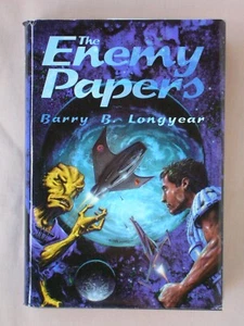 1st Ed THE ENEMY PAPERS Barry Longyear HC/DJ ENEMY MINE TOMORROW TESTAMENT LAST - Imagen 1 de 3