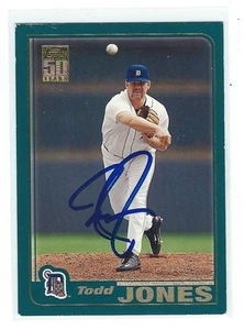 Todd Jones Signed 2001 Topps Card #678 - Picture 1 of 1