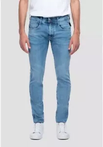 Neue Replay Herrenjeans M914Y 435 875 010 ANBASS, Blau - Bild 1 von 5