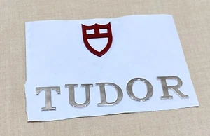 Escudo de letras de exhibición TUDOR MONTECARLO Black Bay Chrono Submariner Copo de nieve / - Imagen 1 de 5