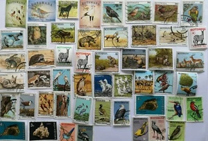 Botswana Stamps Collection - 25 to 750 Different Stamps - Picture 1 of 1