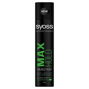 9000100590501 Max Hold Hairspray lakier do włosów w sprayu Mega Strong 300ml Syo