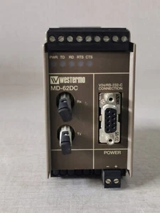 WESTERMO MD-62DC MODEM / Type: MD-62 ST - With Missing & Broken Case Cover - Picture 1 of 14