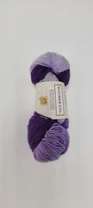 Extra fine Superwash Merino Wool Yarn 320 Yards. Purple Variegate Skein New - Picture 1 of 7