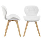 B-GOODS dining chair Älmhult set of 2 81x57 cm faux leather beech chairs