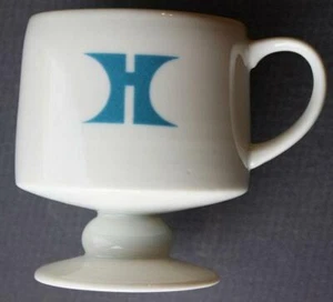 1960-70s Era Hilton Hotel Chain Fine China pedestal teacup coffee cup VINTAGE--- - Picture 1 of 1