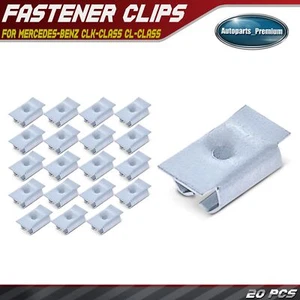 20Pcs 10mm x 19mm Zinc Undercar Shield Clip Retainer for Mercedes-Benz CLK-Class - Picture 1 of 10