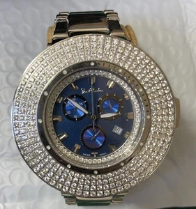 New Authentic JOJO Joe Rodeo Razor Men's Diamond Watch - JROR13 Aprx (10.40 CT) - Picture 1 of 1