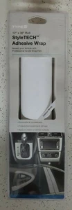 Type S StyleTech  12" X 36" Carbon White Professional Grade Adhesive Wrap Roll - Picture 1 of 2