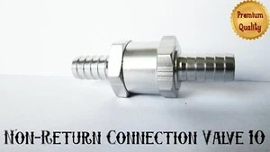 VÁLVULA DE COMBUSTIBLE DE RETENCIÓN DE MOTOR FORD ALUMINIO PARA GASOLINA/DIESEL 10 MM - Imagen 1 de 4