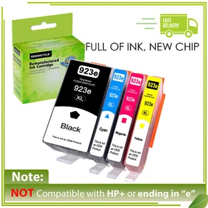 4PK 923 CYBM Kolorowy atrament kompatybilny z HP OfficeJet Pro 8133 ~ Nie dla serii "e" - Zdjęcie 1 z 17