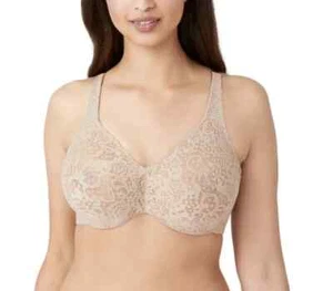 WACOAL 65547 Halo Lace Full Coverage Underwire Bra Size 34D - Picture 1 of 3