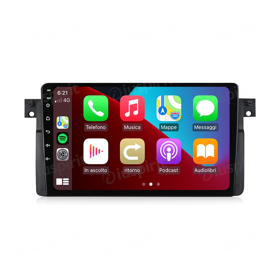 ANDROID autoradio navigatore per BMW E46 BMW M3 Rover 75 MG ZT CarPlay Android A - Immagine 1 di 1
