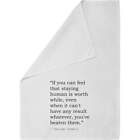 Politics Quote By George Orwell Cotton Tea Towel / Dish Cloth (TW00010784)