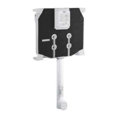 GROHE CASSETTA INCASSO SCARICO WC 38863000 AV1 80 MM CON CANOTTO PER VASO - Immagine 1 di 2