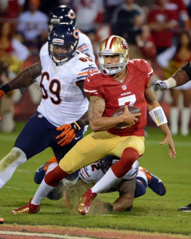 Impresión fotográfica brillante Colin Kaepernick #7 San Francisco 49ers NFL 8"X10" 13 Foto 1 de 1