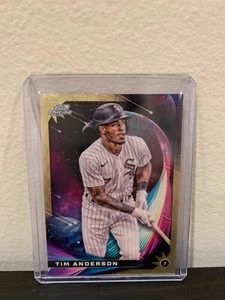 2022 Topps Tim Anderson Cosmic Chrome Gold Star Gaze Superfractor 1/1! White Sox - Picture 1 of 2