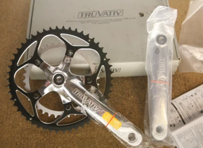 Juego de bielas compactas Truvativ Touro 170 mm 50/36 vintage nuevo en caja nuevo en caja Foto 1 de 4