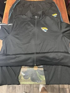 Jacksonville Jaguars Men’s Jogging Suit Size 2XL Running Jacket Pants Athletic - Picture 1 of 13