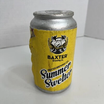 Maine Baxter Brewing Company Summer Swelter Beer Can Tap Handle Bar - Image 1 of 4