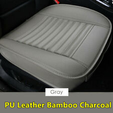 Full Surround Car Seat Cushion Leather Bamboo Charcoal Pad Cover Protector Mat