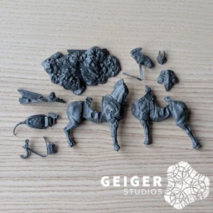 40K Astra Militarum Kriegs Bits | Kriegs Lord Marshal Dreir | Juego de carrocería de montaje de caballo - Imagen 1 de 1