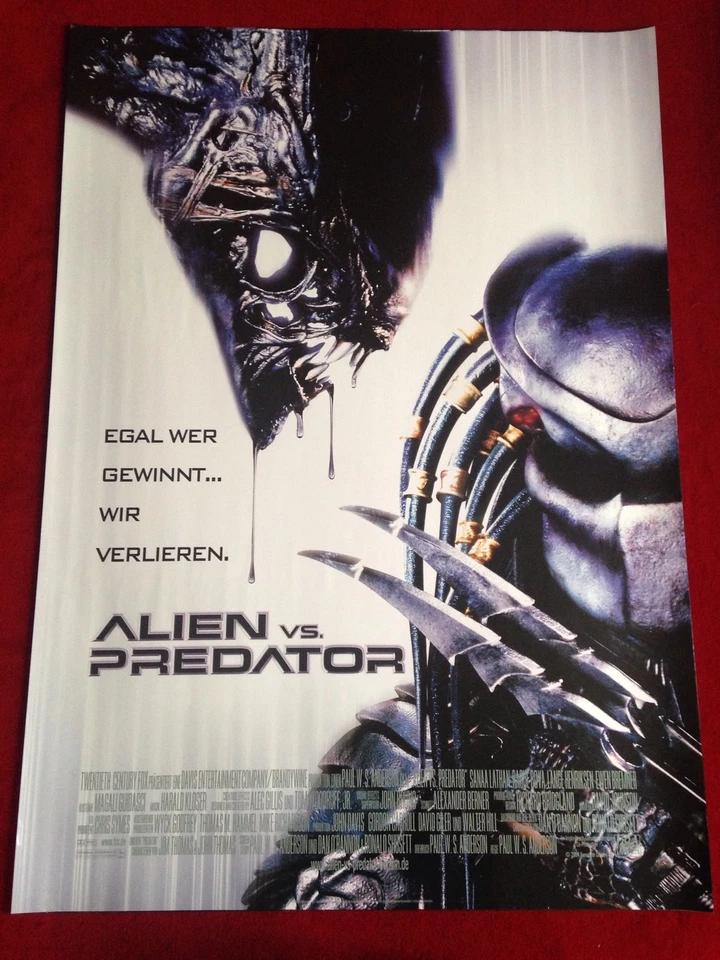 Alien vs. Predator Kinoplakat Poster A1, Lance Henriksen, AVP - Bild 1 von 1
